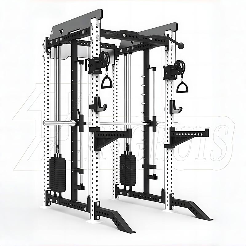 All-in-One Power Rack na may Cable Crossover+Smith
