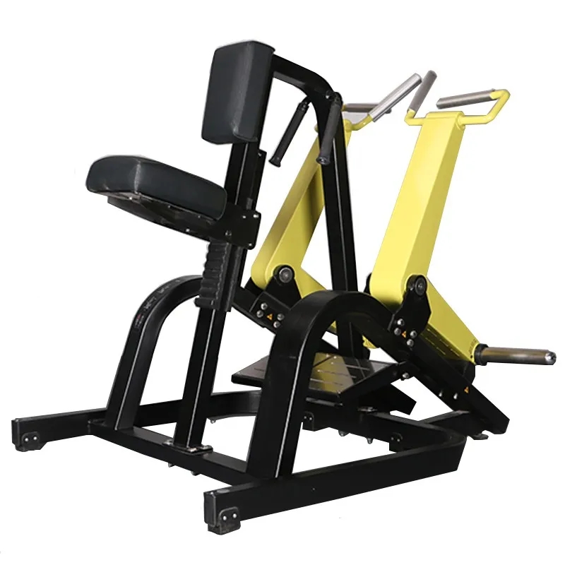 Nakaupo sa Lateral Row Machine
